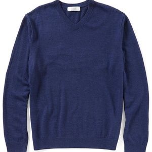 Turnbury V-Neck Merino Wool Sweater - NWT